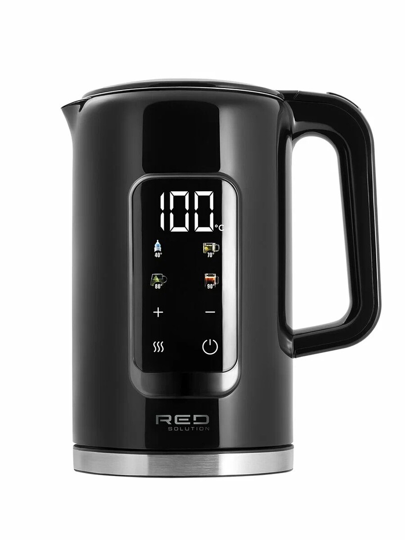 Чайник RED Solution Colorsense AM120D, 1.7л, 2000Вт, 5 температурных режимов, LED-дисплей 