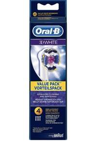 Набор насадок Oral-B 3D White для электрической щетки, белый, 4 шт.