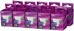 [Тула и др.] Упаковка светодиодных ламп 10 шт REV 32324 2, GU5.3, MR16, 7Вт