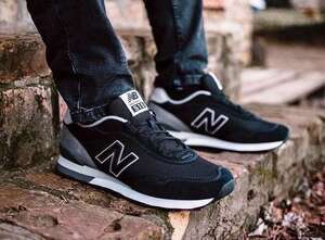 Черные кроссовки New Balance 515 Classic