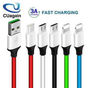 USB-кабели microUSB/type-C/Lightning