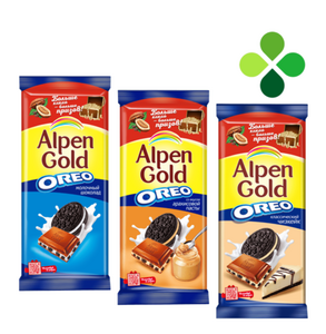 Возврат 50% стоимости Alpen Gold Oreo за сканирование чека в Перекрёстке