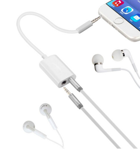 Сплиттер для подключения 2-х наушников к одному устройству за $0.20