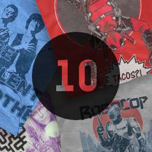 10 гиковских футболок + ZBOX с мерчем