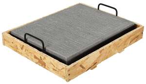 Гриль Boyscout из натурального природного камня черный 40 х 30 х 3 см (возврат бонусами 85%)