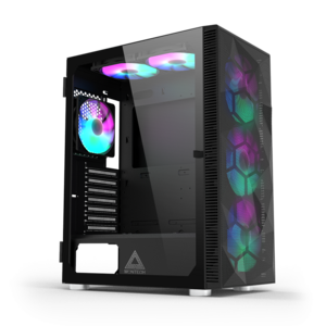 Корпус для ПК MONTECH X3 MESH (6 вентиляторов, закаленное стекло-дверь)