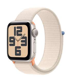 Часы Apple Watch SE 2023 GPS 40мм, корпус из алюминия + ремешок Sport Loop Сияющая звезда (new)