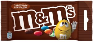 Драже M&M's с молочным шоколадом 45 г