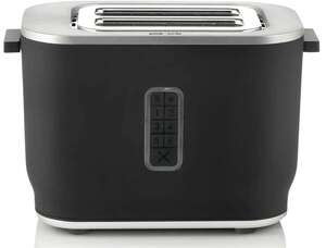 Тостер Gorenje T800ORAB, черный, 800 Вт, подогрев, размораживание (с Вайлдберриз Кошельком)