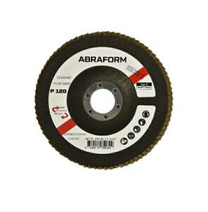 Круг лепестковый FlapLine CR прямой ABRAFORM AF-FL-CR-KLT1-120, 125 мм, P120