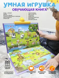 Развивающая говорящая книга Magica (цена с ozon картой)
