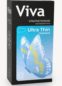 Презервативы VIVA Ультратонкие, 12 шт.