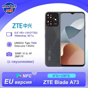 Смартфон ZTE Blade A73 EU (с наушниками), глобал, 4/128 ГБ, все цвета (из Китая)