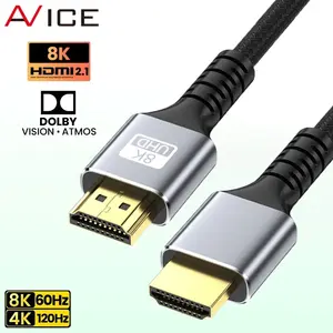 Кабель 8K HDMI 2.1, 48 Гбит/с, сверхвысокоскоростной, 0.5 м