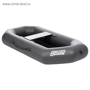 Лодка Тонар Бриз 190 см с гребками цвет серый ПВХ 750гр/м вес 6,3 кг грузоподъемность 105кг