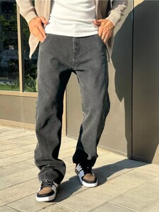 Джинсы прямые (WB кошелёк) 