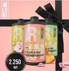 Набор гелей для душа  ARLUNI 2.25 л (с картой OZON)