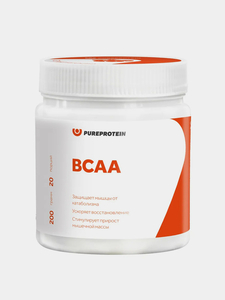[МСК] BCAA PureProtein 200 г, wildberrу + возврат до 50%