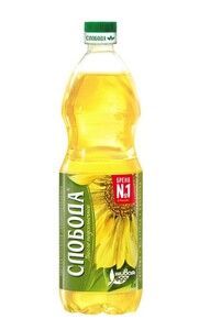 [МСК] Масло подсолнечное Слобода рафинированное дезодорированное 1 л