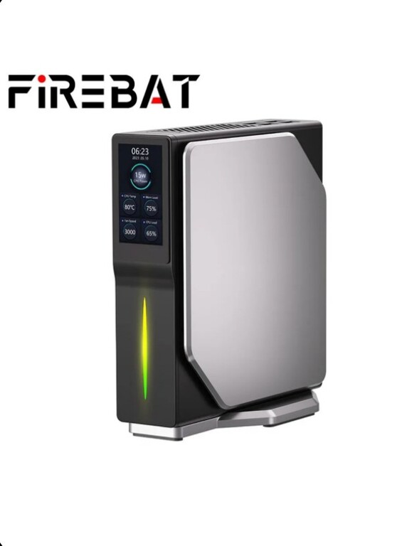 Мини-ПК FIREBAT S1 (Intel Processor N100, RAM 16 ГБ, SSD 512 ГБ, Intel ...