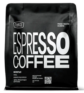 Кофе Tasty Coffee Флорал, в зёрнах, 1000 г
