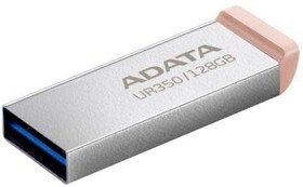 Флеш-накопитель ADATA UR350 128 ГБ (UR350-128G-RSR/BG), USB 3.2, brown, с картой OZON