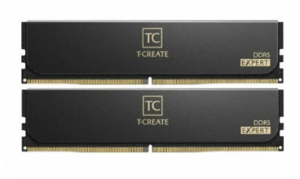 Оперативная память Teamgroup Team Group DDR5 32GB (2x16GB) 6000MHz pc-48000 T-Create Expert CL38 1.25V Black (CTCED532G6000HC38ADC01), с картой Альфа банка