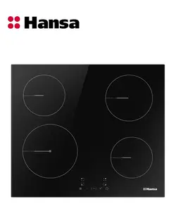 Индукционная варочная поверхность Hansa BHI68312, 4 конфорки, 6800 Вт (с Озон картой)