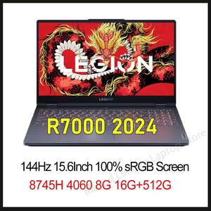 Игровой ноутбук Lenovo Legion R7000 (2024, 15.6", 16/512ГБ, 32ГБ/1ТБ, R7 8745H, RTX 4060, Windows)