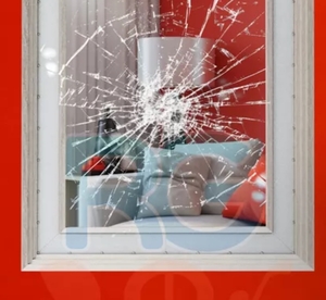 Пленка для бронирования окон 50х100см, 140 микрон (0.14 мм) ПВХ (из-за рубежа)