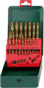 Набор сверл по металлу METABO 627156000, цилиндрический, 19шт