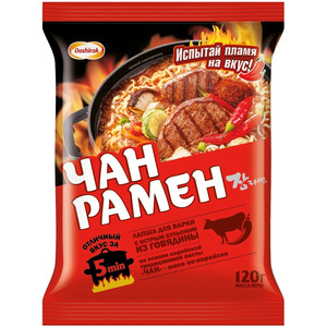 Лапша Доширак Чан рамен в ассортименте