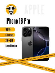 Смартфон Apple iPhone 16 Pro, 2Sim, CN, 8/128 ГБ (c пошлиной 80583₽)