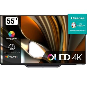 Телевизор OLED 55" Hisense 55A85H (4K, 120гц, Смарт ТВ) +32400 бонусов