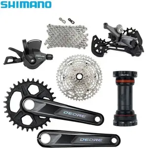 Велоаксессуары SHIMANO DEORE M6100 1x12-скоростной комплект трансмиссии 