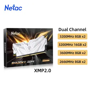 Оперативная память Netac 32 ГБ (16х2, 3200 МГц, DDR4, CL16) + другие 