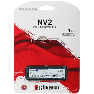 SSD накопитель Kingston NV2 1000 ГБ (SNV2S/1000G, M.2 NVMe)