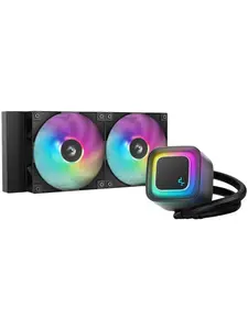 Система водяного охлаждения Deepcool LE240 V2 ARGB, черная (с картой Ozon)