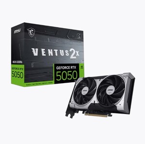 Видеокарта MSI RTX 5050 VENTUS 2X OC 8 ГБ GDDR6 (с макс. ВБ кошельком)