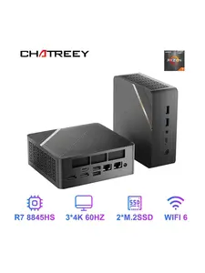 Мини-ПК Chatreey (AMD Ryzen 7 8845HS, AMD Radeon 780M, no RAM/ROM), из Китая
