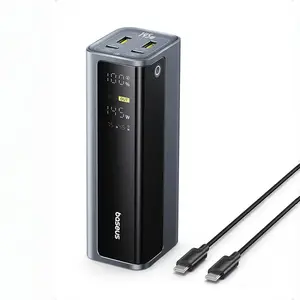 Внешний аккумулятор Baseus EnerGeek GP12 (20800 мАч, 145 Вт, до 4 устройств)