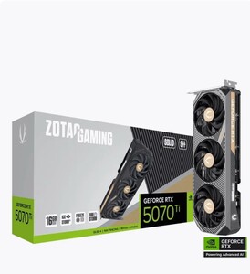 Видеокарта ZOTAC GeForce RTX 5070 TI Solid SFF OC (Цена с мах кошельком и подпиской)