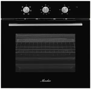 Электрический духовой шкаф Monsher MOE 6062 Noir, 58 л, гриль, конвекция (с картой Альфа банка)