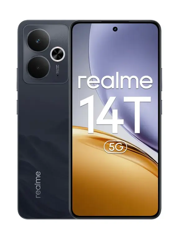Смартфон Realme 14T, 8/256 ГБ (6.67", AMOLED, 120 Гц, FullHD+, Dimensity 6300, IP69), из-за рубежа