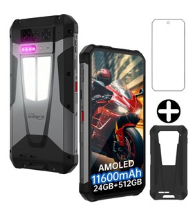 Смартфон Unihertz TANK 4 Global 12/512 ГБ, черный матовый (из-за рубежа, с Ozon картой)