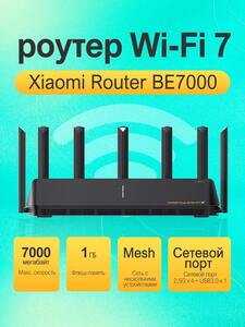 Роутер Xiaomi BE7000 (с максимальным ВБ-кошельком)