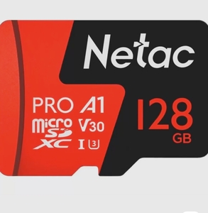 Карта памяти Netac Extreme PRO 128 ГБ microSDHC (с озон-картой)