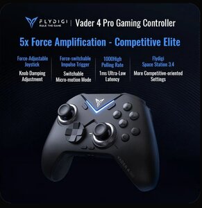 Игровой контроллер Flydigi Vader 4 Pro (из-за рубежа, с озон картой)
