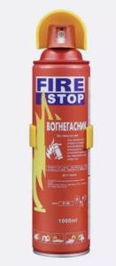 Огнетушитель воздушно-пенный для авто и дома, с креплением, 1 литр, от любых возгораний (с ВБ кошельком)