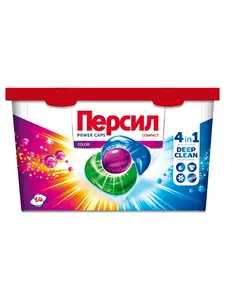 Капсулы для стирки Персил Power Caps Color 112 штук (с озон-картой)